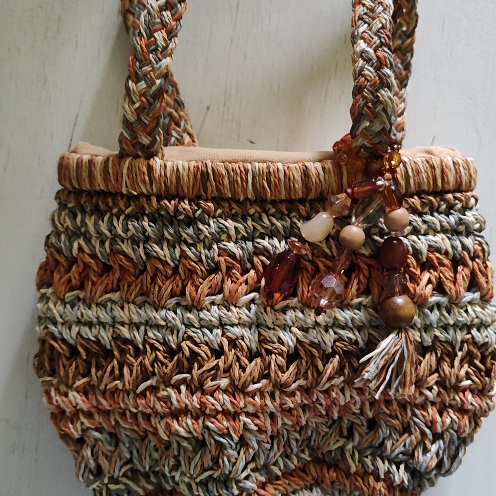 Cappelli Straworld Bohemian Brown and Tan Shoulder Bag
